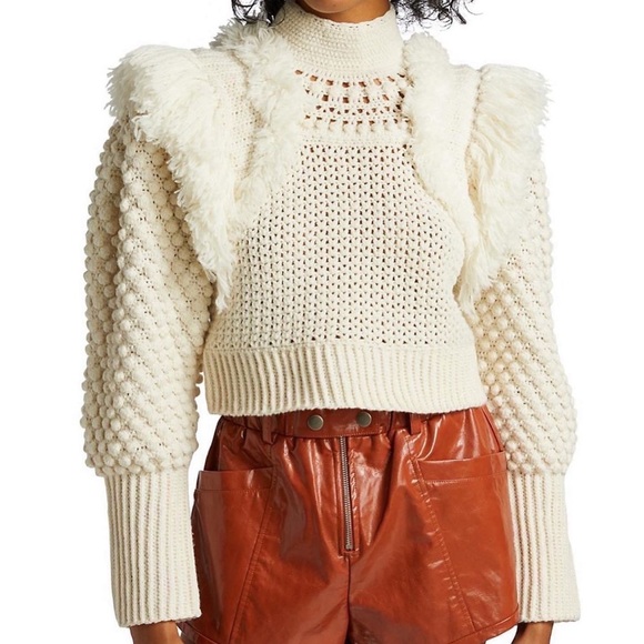 New Sea
Darcy Fringe Sweater - Picture 1 of 14